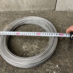 張り金　径3ミリ✖️100メールぐらいの画像