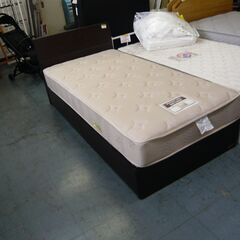 ID：600584　収納付き　シングルベッド　マットキズ有