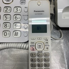 ☆パナソニック　電話機　子機1台付き☆の画像