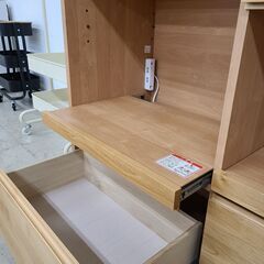J9707　堀田木工所　キッチンカウンター　アイアンカウンター　ナチュラル　クリーニング済み【リユースのサカイ柏店】参考価格70,400円の画像