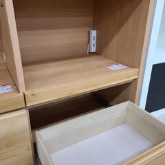 J9707　堀田木工所　キッチンカウンター　アイアンカウンター　ナチュラル　クリーニング済み【リユースのサカイ柏店】参考価格70,400円の画像