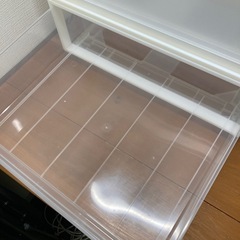 m270 無印良品 収納ケース・引出式・横ワイド 55cm幅 2段　の画像