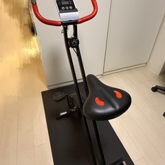  フィットネスバイク 折りたたみ式 心拍センサー付き 耐荷重130kg