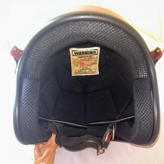 蝶の柄 メタリックピンク バイク用ヘルメットの画像