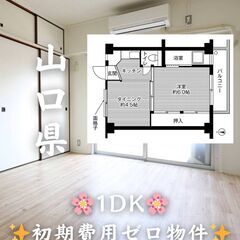 【山口県下松市】1DK・学生,高齢者相談◎🌸