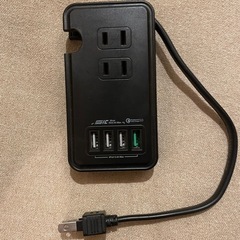 【UBS充電可能】電源タップの画像