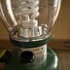 【訳あり品】Coleman コールマン 蛍光灯 ランタン ライト 照明 キャンプ レトロ ビンテージ ヴィンテージ の画像