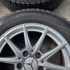 ベンツ　205/60r16 ピレイ　タイヤホイールセットの画像