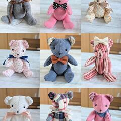 テディベア100円　フラワーアレンジメント200円の画像