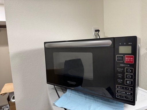 洗濯機•冷蔵庫•電子レンジお譲り 冷蔵庫、洗濯機、電子レンジ計3点 (たへ) 九条のキッチン家電