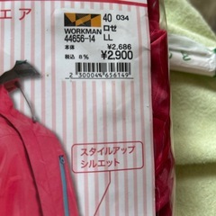 新品未使用未開封　ワークマンレディースレインスーツの画像