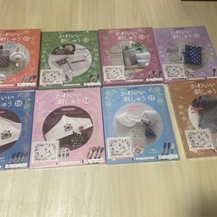 ハンドメイド　手芸　かわいい刺しゅう　デアゴスティーニ4〜21 春18冊セットの画像