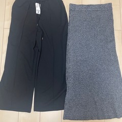 コカ　カジュアルパンツ　ラメスカート