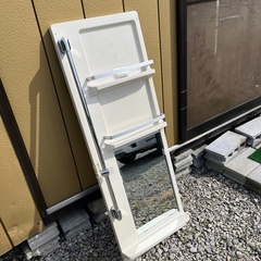 ユニットバス ミラー シャワースタンド DIY 型番不明 現状品の画像