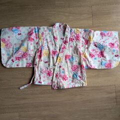 サンリオ☆キティちゃん柄ワンピース浴衣　110の画像