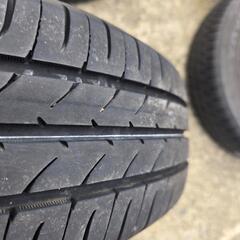 処分価格！165/70R14 ホイール付き 夏タイヤ 23年製バリ溝！の画像