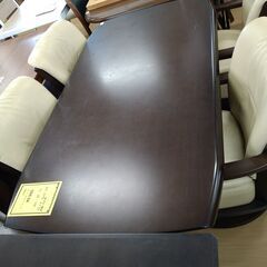 リユースのサカイ浦和店【D627】ダイニングセット 4人用 ニトリ 茶