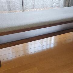ニトリ ダイニング ベンチ bench log mbr/gy チェア