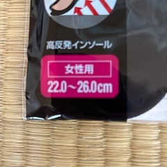 【譲り先決まりました】インソール２つセットの画像