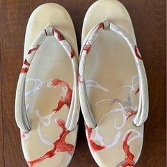 綺麗な草履の画像