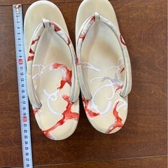 綺麗な草履の画像