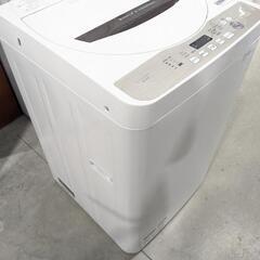 SHARP　4.5kg 全自動洗濯機　ES-GE4B-C 2018年製の画像