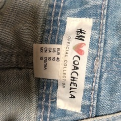 H&M denim pants の画像