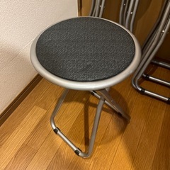 【あげます】折りたたみ椅子　6脚セットの画像