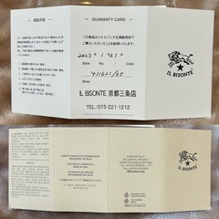 美品イルビゾンテマネーレザークリップウォレットイタリア製牛革財布メンズレディースの画像