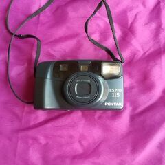 値下げしました。ペンタックスエスピオ１１５　フィルム式カメラ　三脚付きの画像