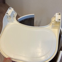 【譲り先決定しました】くまのプーさん ベビーチェア テーブル ベルト ブラウン 食事 おすわりの画像