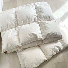羽毛布団　無印良品　ダブルサイズ
