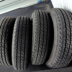 145/80R12  80/70Nアルミホイル付きの画像