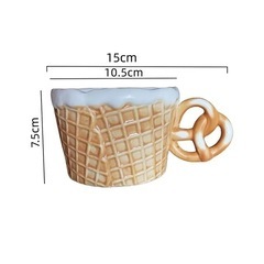 無料　
新品未使用　コーン風マグカップの画像