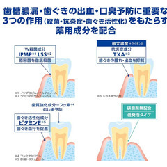 デントヘルス [医薬部外品] 歯槽膿漏予防に 薬用ハミガキ 無研磨ゲル 歯磨き粉の画像
