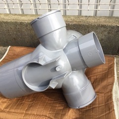 未使用 塩ビ製小口径公共マス アロン MG 90WY 100×150P-200   配管 下水 塩ビ管　 の画像