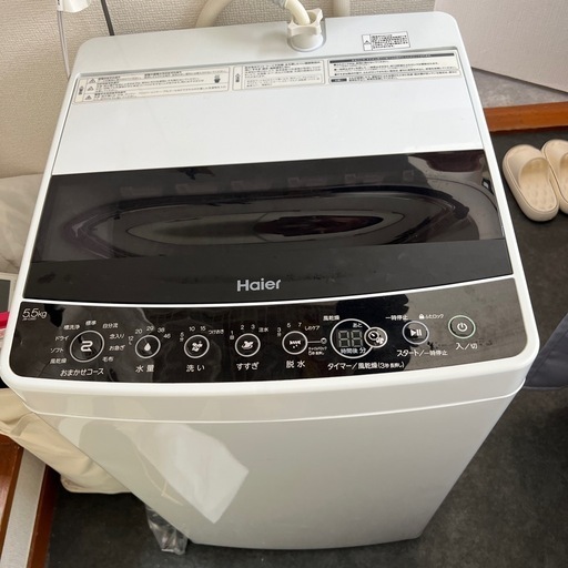 洗濯機　2019年　5.5キロ