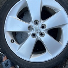 プリウス純正 17インチ ホイール＆タイヤ4本セット214/45R17