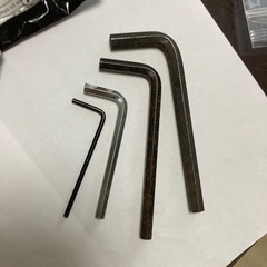 DIYなどに　未使用品モクネジさら小ねじ1ミリアルミワイヤーほかの画像