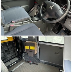 三菱ミニキャブ　福祉車両　電動車椅子リフト　車検付きの画像