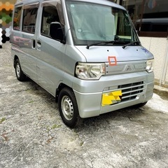 三菱ミニキャブ　福祉車両　電動車椅子リフト　車検付き