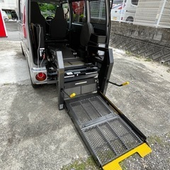 三菱ミニキャブ　福祉車両　電動車椅子リフト　車検付きの画像