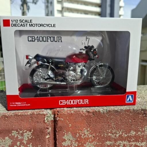 1/12スケール CB400FOUR ダイキャストモデル 2つ （1/12 ホンダ