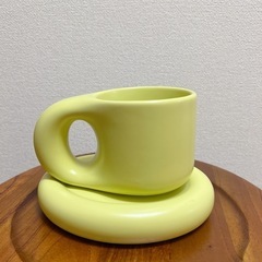 北欧風 チャビーハンドル マグカップ 可愛い セラミック プレゼント ギフトの画像