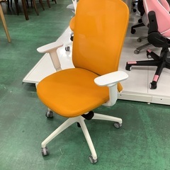 家具ならトレファク吉川店！！   Palmwork  ワークチェアー　イエローの画像