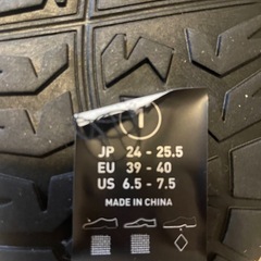 受付終了　新品未使用　SUBU シューズの画像