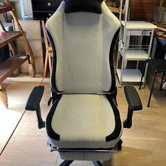 【美品】TOPRACING　ゲーミングチェア　リクライニング　寝...