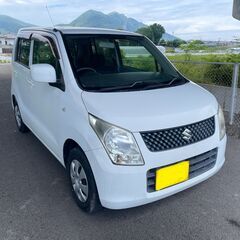 ワゴンR　 車いす移動車（ 4人乗）リヤシート付 電動固定式　スローパー　２３年式　バイク運搬車にも？の画像