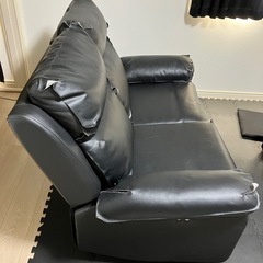 【0円】※動作確認済み※電動リクライニングソファの画像