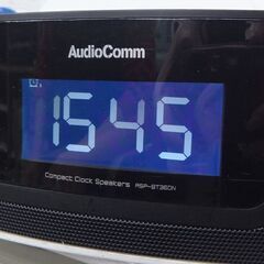 オーム電機 OHM Bluetooth対応 FMラジオ付き クロックスピーカー ASP-BT360N ☆ 札幌市 北区 屯田 の画像